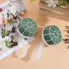 Fiori decorativi 2 PC Portatori di matrimoni bouquet arrangiamenti di fiori di seta forniscono una damigella d'onore di plastica floreale