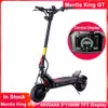 Original New Kaabo Mantis King GT 60V 24AH TFT Display NFC USB laddning 2*1100W Motor 70 km/h Full hydraulisk broms IPX5 Vattentät