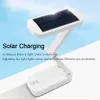 New Solar Powered Foldable Desk Lamps Also USB Charging Rechargeable Eye Protection Reading Lights Bedside Dimmable Night Lighting