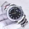 Luxusuhr RLX Clean, mechanisch, 41 mm, automatische Freizeituhr, Business-Armbanduhr, hochwertiges Edelstahlarmband, wasserdicht, Kalender-Armbanduhren