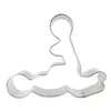 Bakvormen RVS Biscuit Volwassen Liefdesspel Cutter Fondant Cake Cookie Mold Verjaardag Cup Bakvormen Gereedschappen