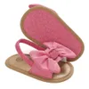 Сандалии lioraitiin, детская летняя обувь для маленьких девочек, сандалии с большим бантом, летняя пляжная обувь, обувь для младенцев, 240329