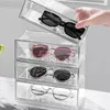 Decorative Plates Drawer Storage Box Sunglasses Organizer Trays Case Display The Pet Portable Travel Cabinet