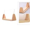 U-образные акриловые рамки Po, креативные украшения из цельного дерева для домашнего стола для офиса/спальни/гостиной/кафе