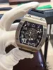 Relógio masculino designer relógios movimento automático luxo mecânica luxo relógio de pulso barril vinho lazer