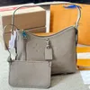 Topkwaliteit mode Draag alle dames designer schoudertas met afneembare rits Tas Lederen dames luxe onderarmhandtas Crossbody Hobo draagtas