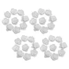 Decorative Flowers 50 Pcs Simulation Rose Head Foam Faux Flower Decor Small For Crafts Bubble