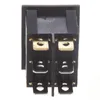 Łyżki czerwone światło oświetlone 6 -pinowe podwójne SPST ON/OFF BARD ROCKER Switch AC 15A/250V 20A/125V