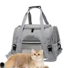 Cat Carriers Pet For Small Dogs Foldable Tote Bag Portable Dog Travel With Zipper Mesh Window Carrier