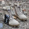 Botas de botas de botas táticas militares homens respiráveis em tela de segurança sapatos casuais casuais no deserto de combate no tornozelo exército masculino masculino
