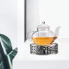 ティートレイ安定した実用的なコーヒーウォーマーの家庭スタンド食器洗い機安全に広く適用されます