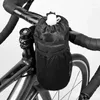 Sacos de armazenamento Saco de suporte de garrafa de água de bicicleta isolado porta-copos de bicicleta recipientes de bebidas com bolsos de malha viagem