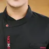 Uniformes Restaurante Chef Garçom Mangas Roupas Plus Voltar Cozinha Trabalho Hotel Casaco Lg Tamanho 11Kz #