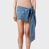 Skirts Women's Sexy 2 Color Pure Cotton Butterfly Denim Fashion Elegant High Waist Mini Skirt Y2K End Clothes Street Wear