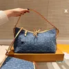 كيس الكتف Designera blue wallet canvas حامل حقيبة وسادة صغيرة