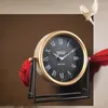 Bordklockor Desktop Time Clock Silent Decorative Ornament Party Crafts