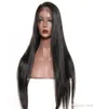 360 Full Lace Frontal Human Hair Wigs Peruvian Straight Hair Natural Color Pre plucked Lace Front Wigs With Baby Hair Good Quality1435144