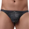 Sous-vêtements IKingsky Slip de poche respirant pour hommes Sexy Bulge Bikini Sous-vêtements Low Rise Mens sous culotte