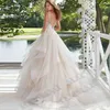 Urban Sexy Dresses HAMMAH Puffy Ball Gown Brides Tiered Wedding Appliques Backless Sposa Vestidos Bride Party Robe De Marie yq240329