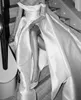 Magnifiques bretelles spaghetti Robes de mariée Sirène Encolure haute Split Robe de mariée Robe de plage Robe Sexy Backl Nouveau 2023 92iU #
