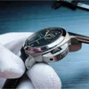 自動時計スイスムービーウォッチPanerei Swiss Automatic Sapphire Mirror 44mmm 13mm輸入レザーウォッチバンドブランドItaly Sport Wristwatches Hllk