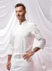 Wysokiej jakości białe rękawy LG Men szef kuchni mundury restauracja gmina hotel hotel BBQ Kurtka kuchenna Usługi cateringowe q3bd#