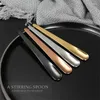 Coffee Scoops Seasoning Spoon Matte Stainless Steel Metal Choice Ice Cream Accessories Fashion Gold