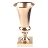 Vases Grand Luxe Argent Fer Luxe Fleur Vase Urne Table De Mariage Centrepie Dropship