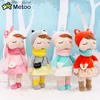 Фаршированные плюшевые животные Metoo Angela Doll Soft Rabbit Toy Toy Filling животные плюшевые кроличьи игрушечные фруктовые куклы детские девочки мальчики рождественский подарок 240327