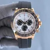 Роскошные часы RLX Clean 40 мм с автоматическим механическим механизмом и хронографом, деловые наручные часы montre De Luxe для мужчин, разноцветные