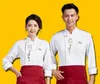 M-4xl Mannen Food Service Hotel Ober Bakkerij Restaurant Vrouwen Chef Kok Uniform Lg Mouw Enkele Breasted Ademende Werkjas z4Sr #