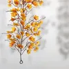 Dekorativa blommor Simulering Autumn lämnar Halloween Rattan Thanksgiving Harvest Festival Decoration Winding Flower Vine