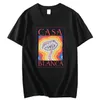 fi camiseta feminina verão casual carta impressão o-pescoço manga curta camisetas regular rua fi quente feminino topo plus size t2km #