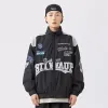 Frühling Herren Racing Bomberjacke für Mädchen American Streetwear Harajuku Fi Neu in Oberbekleidung Casual Paar Varsity Jacken O83G #