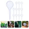 Kits 12 Pcs Dispositivo de rega automática Bolas Dispositivos de irrigação Mini Potes Imitação de vidro Plástico Vaso de flores de viagem