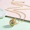 Eudora Unique Enamel Craft Flower Bell Ball Pendant Harmony Bola Necklace Angel Caller Jewelry gift for Pregnant wife 240329