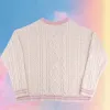 ビンテージスタープリントニットテイラーカーディガン女性スウィフトセーターバットアップLGスリーブコート特大Y2K Cardigan for Women 2024 0962＃