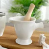 Baking Tools Garlic Grinder Wooden Spice Pestle Manual Pepper Pounder Kitchen Grinding Tool Supplies