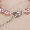 HENGSHENG AAA 7-8 мм натуральный пресноводный жемчуг ожерелье женское ювелирное ожерелье 925 серебро белый розовый фиолетовый настоящий жемчуг Jewelry240327