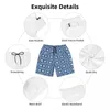 Men's Shorts Abstract Flower Print K-Kates Board Summer Luxury S-Spades Sport Beach Short Male Breathable Retro Plus Size Trunks