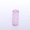 5 шт./кор. в наличии, 7 отверстий, розовая винтовая линия, модель, курительное стекло, фильтрующие наконечники/стеклянный дымовой наконечник с отверстиями для курительных принадлежностей