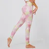 Tenues de yoga Leggings Sport Femmes Pantalons de fitness Sports sans couture Courir Taille haute Élastique Pantalon de survêtement pour F3