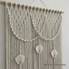 Gobeliny macrame WALL WAKING Wzór okno