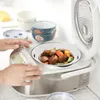 Double Boilers 2Pcs Steaming Basket Pressure Cooker Steam Rack Pot Pan Cooking Steamer Vegetable Cooling With Handle For Supplies