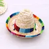 Dog Apparel Sombrero Hat- Stylish Hat With Adjustable Strap- Easy To Fix Costume Mexican Party Ornament