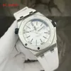 Celebridade AP Relógio de Pulso Royal Oak Offshore Série Mergulho Mecânico Automático À Prova D 'Água Banda de Borracha de Aço Exibição de Data Relógio Masculino 15710ST