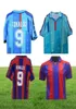 199697 Barcelona Away Retro Soccer Jersey 96 97 Figo Ronaldinho Ronaldo 1996 1997 Rivaldo Guardiola Iniesta Year Barcelona Footba8007148