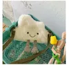 Shoulder Bags Girl Personality Cloud Messenger Bag Women Japanese Ins Cute Plush Cartoon Soft Mini Purses Handbag