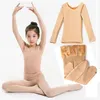 Kinderen Thermisch Ondergoed Set Winter Fleece Dikke Leggings Dans Kostuum Meisjes Lange Onderbroek Kinderen Ondergoed 10 12 Y Kinderkleding 240314