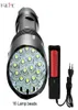 48000 Lumen High Power ficklampa 16T6 Kraftfull LED -blixtljus med 26650 Batteribatteri Vattentät fackla Lanterna Camping9370830